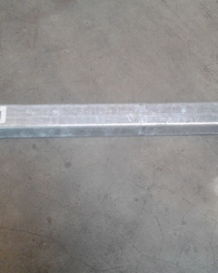 MBM leg 660mm galv. M&M